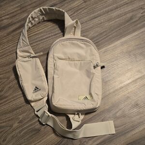 Adidas Cream Belt Bag